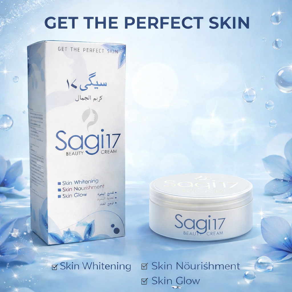 Discover the Secret to Naturally Glowing Skin with Sagi 17 Beauty Cream